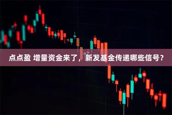 点点盈 增量资金来了，新发基金传递哪些信号？